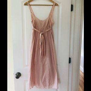J. Crew light pink peachy colored dress